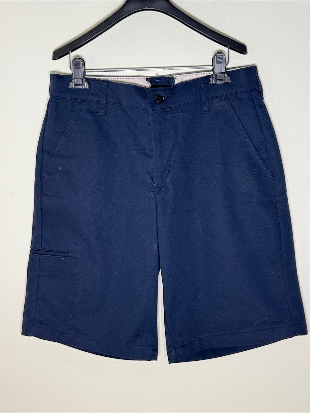 Red Kap Men's Navy Work Shorts — Size 32 x 12